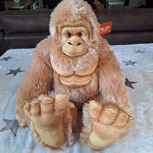 Wild Republic Artist Collection Bigfoot Stuffed Animal Plush Toy 18 inches